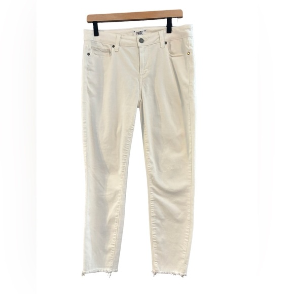 Paige Jeans White Verdugo Crop. Size 29. - Picture 2 of 6